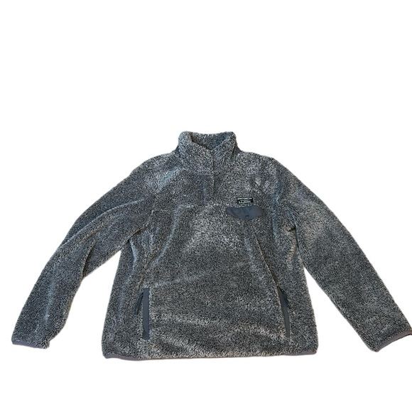 LL Bean Hi Pile Fleece Pullover - Picture 2 of 12